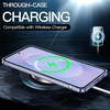 image:imageJETech Case for Samsung Galaxy S24 AntiYellowing Clear  Shockproof Protection Scratch Resistant Hard PC Back Durable Transparent TPU BumperIcyblue