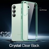 image:imageJETech Case for Samsung Galaxy S24 AntiYellowing Clear  Shockproof Protection Scratch Resistant Hard PC Back Durable Transparent TPU BumperMint
