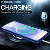 image:imageJETech Case for Samsung Galaxy S24 AntiYellowing Clear  Shockproof Protection Scratch Resistant Hard PC Back Durable Transparent TPU BumperNavy