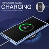 image:imageJETech Case for Samsung Galaxy S24 AntiYellowing Clear  Shockproof Protection Scratch Resistant Hard PC Back Durable Transparent TPU BumperTitanium Blue