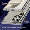 image:imageJETech Case for Samsung Galaxy S24 AntiYellowing Clear  Shockproof Protection Scratch Resistant Hard PC Back Durable Transparent TPU BumperTitanium Grey