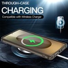 image:imageJETech Case for Samsung Galaxy S24 AntiYellowing Clear  Shockproof Protection Scratch Resistant Hard PC Back Durable Transparent TPU BumperTitanium Gray