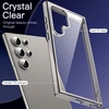 image:imageJETech Case for Samsung Galaxy S24 AntiYellowing Clear  Shockproof Protection Scratch Resistant Hard PC Back Durable Transparent TPU BumperTitanium Grey