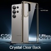 image:imageJETech Case for Samsung Galaxy S24 AntiYellowing Clear  Shockproof Protection Scratch Resistant Hard PC Back Durable Transparent TPU BumperTitanium Gray