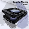 image:imageJETech Case for Samsung Galaxy Z Flip 5 Hinge Protection Black  HeavyDuty Protection Hard PC Phone Cover AntiFingerprint Matte FinishBlack