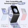 image:imageJETech Case for Samsung Galaxy Z Flip 5 Hinge Protection Black  HeavyDuty Protection Hard PC Phone Cover AntiFingerprint Matte FinishBlack