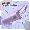 image:imageJETech Case for Samsung Galaxy Z Flip 5 Hinge Protection Black  HeavyDuty Protection Hard PC Phone Cover AntiFingerprint Matte FinishLight Purple