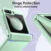 image:imageJETech Case for Samsung Galaxy Z Flip 5 Hinge Protection Black  HeavyDuty Protection Hard PC Phone Cover AntiFingerprint Matte FinishMint Green