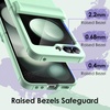 image:imageJETech Case for Samsung Galaxy Z Flip 5 Hinge Protection Black  HeavyDuty Protection Hard PC Phone Cover AntiFingerprint Matte FinishMint Green
