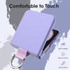 image:imageJETech Case for Samsung Galaxy Z Flip 5 Mint Green  Hard PC Construction Slim Shockproof Protection AntiScratch FinishPurple