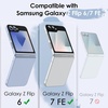 image:imageJETech Case for Samsung Galaxy Z Flip 7 FEFlip 6 Mint Green  Hard PC Construction Slim Shockproof Protection AntiScratch FinishBlue