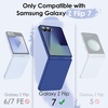 image:imageJETech Case for Samsung Galaxy Z Flip 7 FEFlip 6 Mint Green  Hard PC Construction Slim Shockproof Protection AntiScratch FinishBlue Shadow