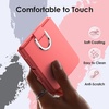 image:imageJETech Case for Samsung Galaxy Z Flip 7 FEFlip 6 Mint Green  Hard PC Construction Slim Shockproof Protection AntiScratch FinishCoralred