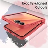 image:imageJETech Case for Samsung Galaxy Z Flip 7 FEFlip 6 Mint Green  Hard PC Construction Slim Shockproof Protection AntiScratch FinishCoralred