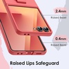 image:imageJETech Case for Samsung Galaxy Z Flip 7 FEFlip 6 Mint Green  Hard PC Construction Slim Shockproof Protection AntiScratch FinishCoralred