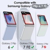 image:imageJETech Case for Samsung Galaxy Z Flip 7 FEFlip 6 Mint Green  Hard PC Construction Slim Shockproof Protection AntiScratch FinishGray