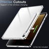 image:imageJETech Clear Case for Samsung Galaxy Tab S10 LiteS10 FES9 FE 109 Clear  AntiYellowing Shockproof Hard PC Back Soft TPU Bumper Slim Fit CoverClear