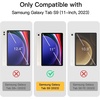 image:imageJETech Clear Case for Samsung Galaxy Tab S10 LiteS10 FES9 FE 109 Clear  AntiYellowing Shockproof Hard PC Back Soft TPU Bumper Slim Fit CoverClear