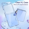 image:imageJETech Clear Case for Samsung Galaxy Z Flip 7 FEFlip 6 Clear  Crystal Clear Back Hard PC Construction Slim Fit Shockproof ProtectionBlue