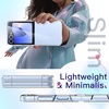 image:imageJETech Clear Case for Samsung Galaxy Z Flip 7 FEFlip 6 Clear  Crystal Clear Back Hard PC Construction Slim Fit Shockproof ProtectionClear