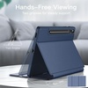 image:imageJETech Folio Case Cover for Samsung Galaxy Tab S10 FE Plus 131 Black  MultiAngle Stand Cover S Pen Holder Slim Protective Cover Auto WakeSleepNavy