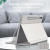 image:imageJETech Folio Case Cover for Samsung Galaxy Tab S10 FE Plus 131 Black  MultiAngle Stand Cover S Pen Holder Slim Protective Cover Auto WakeSleepSilver