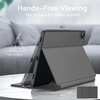image:imageJETech Folio Case Cover for Samsung Galaxy Tab S11 Black  MultiAngle Stand Cover S Pen Holder Slim Protective Cover Auto WakeSleepGrey