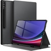 image:imageJETech Folio Case for Galaxy Tab S10 UltraS9 Ultra 146 Black  MultiAngle Stand Cover S Pen Holder Slim Protective Cover Auto WakeSleepBlack