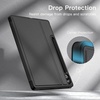 image:imageJETech Folio Case for Galaxy Tab S10 UltraS9 Ultra 146 Black  MultiAngle Stand Cover S Pen Holder Slim Protective Cover Auto WakeSleepBlack