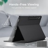 image:imageJETech Folio Case for Galaxy Tab S10 UltraS9 Ultra 146 Black  MultiAngle Stand Cover S Pen Holder Slim Protective Cover Auto WakeSleepBlack