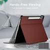 image:imageJETech Folio Case for Galaxy Tab S10 UltraS9 Ultra 146 Black  MultiAngle Stand Cover S Pen Holder Slim Protective Cover Auto WakeSleepWine