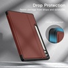 image:imageJETech Folio Case for Galaxy Tab S10 UltraS9 Ultra 146 Black  MultiAngle Stand Cover S Pen Holder Slim Protective Cover Auto WakeSleepWine