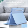image:imageJETech Folio Case for Samsung Galaxy Tab S10 LiteS10 FES9 FE 109 Black  MultiAngle Stand Cover S Pen Holder Slim Protective Cover Auto WakeSleepBlue