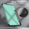 image:imageJETech Folio Case for Samsung Galaxy Tab S10 LiteS10 FES9 FE 109 Black  MultiAngle Stand Cover S Pen Holder Slim Protective Cover Auto WakeSleepGreen