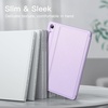 image:imageJETech Folio Case for Samsung Galaxy Tab S10 LiteS10 FES9 FE 109 Black  MultiAngle Stand Cover S Pen Holder Slim Protective Cover Auto WakeSleepLavender