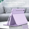 image:imageJETech Folio Case for Samsung Galaxy Tab S10 LiteS10 FES9 FE 109 Black  MultiAngle Stand Cover S Pen Holder Slim Protective Cover Auto WakeSleepLavender