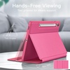 image:imageJETech Folio Case for Samsung Galaxy Tab S10 LiteS10 FES9 FE 109 Black  MultiAngle Stand Cover S Pen Holder Slim Protective Cover Auto WakeSleepPink
