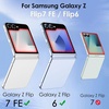 image:imageJETech Front Privacy Screen Protector for Samsung Galaxy Z Flip 5 2Pack  AntiSpy 9H Tempered Glass Easy Installation Tool CaseFriendlyBlack