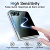 image:imageJETech Front Privacy Screen Protector for Samsung Galaxy Z Flip 5 2Pack  AntiSpy 9H Tempered Glass Easy Installation Tool CaseFriendlyBlack