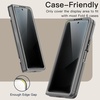 image:imageJETech Front Privacy Screen Protector for Samsung Galaxy Z Flip 5 2Pack  AntiSpy 9H Tempered Glass Easy Installation Tool CaseFriendlyBlack