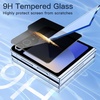 image:imageJETech Front Privacy Screen Protector for Samsung Galaxy Z Flip 5 2Pack  AntiSpy 9H Tempered Glass Easy Installation Tool CaseFriendlyBlack