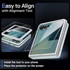 image:imageJETech Front Privacy Screen Protector for Samsung Galaxy Z Flip 5 2Pack  AntiSpy 9H Tempered Glass Easy Installation Tool CaseFriendlyClear