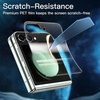 image:imageJETech Front Screen Protector for Samsung Galaxy Z Flip 5 3Pack  FullCoverage PET Film HD Clear CaseFriendly DesignZ Flip 5