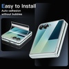 image:imageJETech Front Screen Protector for Samsung Galaxy Z Flip 5 3Pack  FullCoverage PET Film HD Clear CaseFriendly DesignZ Flip 7