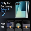 image:imageJETech Front Screen Protector for Samsung Galaxy Z Flip 5 3Pack  FullCoverage PET Film HD Clear CaseFriendly DesignZ Flip 7