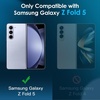image:imageJETech Front Screen Protector for Samsung Galaxy Z Flip 5 3Pack  FullCoverage PET Film HD Clear CaseFriendly DesignZ Fold 5