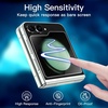 image:imageJETech Front Screen Protector for Samsung Galaxy Z Flip 5 3Pack  Tempered Glass Easy Installation Tool HD Clear CaseFriendly