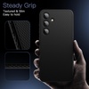 image:imageJETech Grip Case for Samsung Galaxy S24 Black  Ergonomic Hold Camera Lens Protection Soft TPU Design Shockproof ProtectionBlack