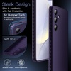 image:imageJETech Grip Case for Samsung Galaxy S24 Black  Ergonomic Hold Camera Lens Protection Soft TPU Design Shockproof ProtectionCobalt Violet