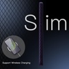 image:imageJETech Grip Case for Samsung Galaxy S24 Black  Ergonomic Hold Camera Lens Protection Soft TPU Design Shockproof ProtectionCobalt Violet